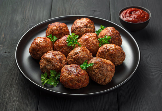 MEATBALL & PINEAPPLE SAUCE