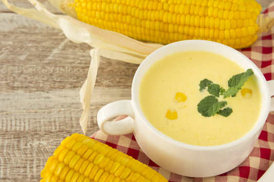 CREAMY CHICKEN & CORN SOUP