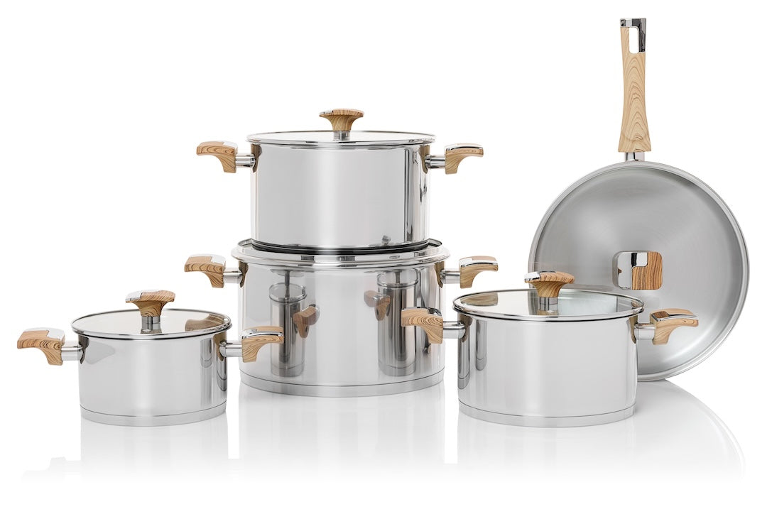 10pc Ashwood Pot Set