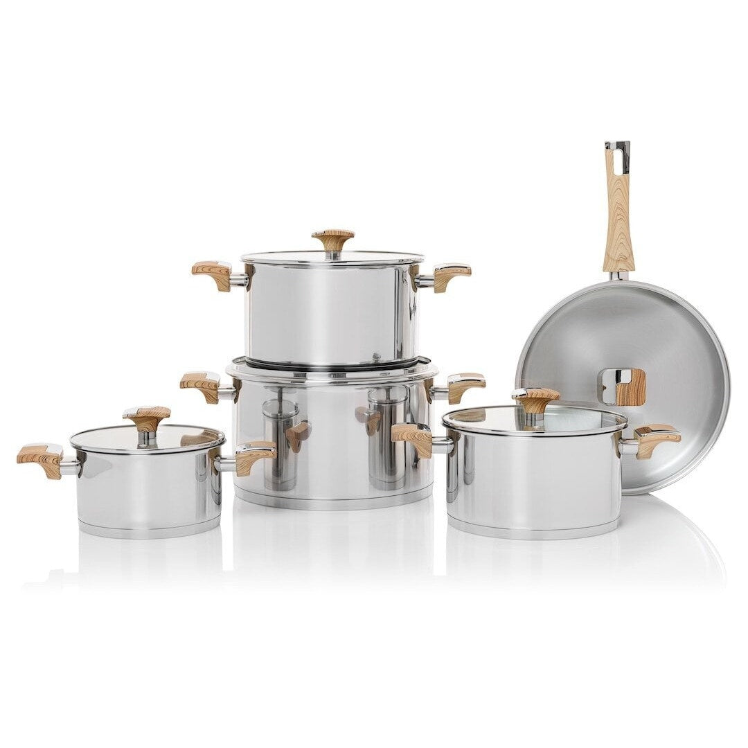 10pc Ashwood Pot Set