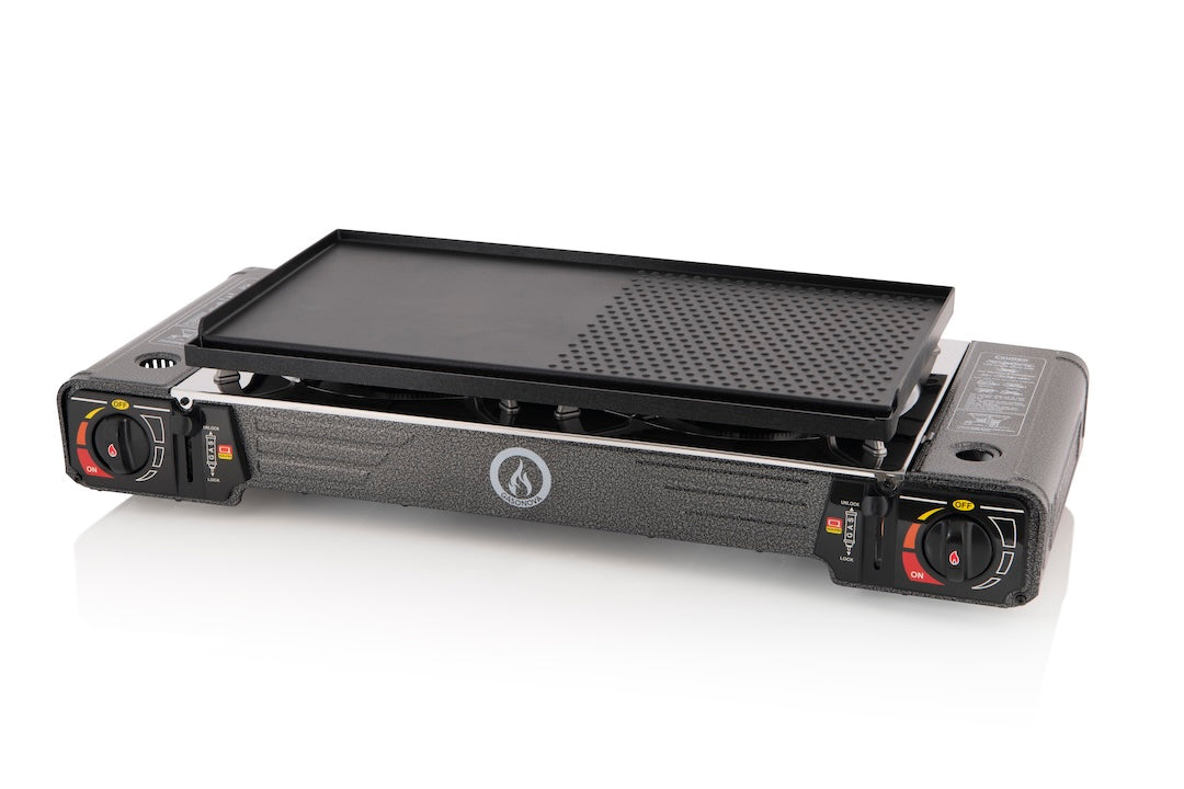Portable Gas Stove + Grill Plate