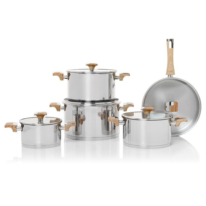 10pc Ashwood Pot Set