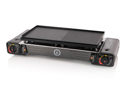 Portable Gas Stove + Grill Plate