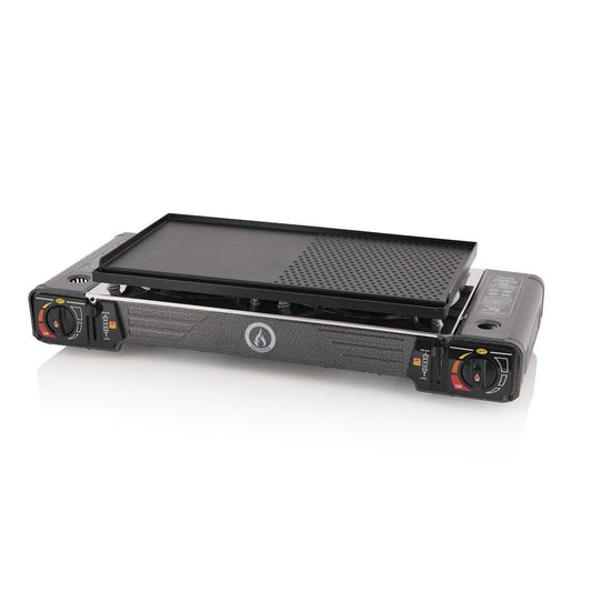 Portable Gas Stove + Grill Plate